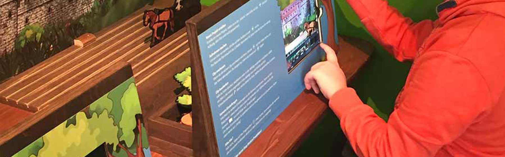 Stop Motion Stationen – Robin Hood Ausstellung